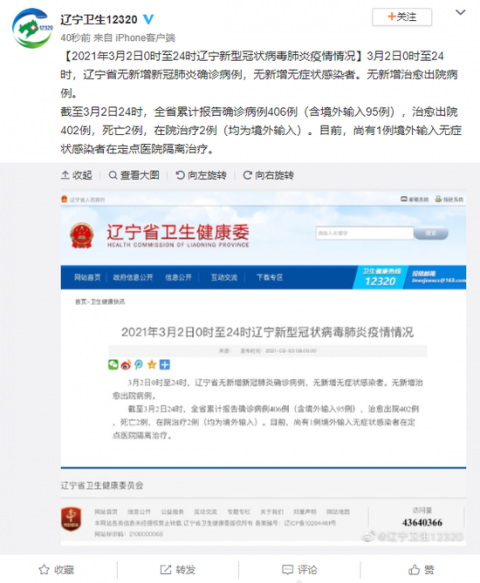 辽宁新增本土确诊45例︰(辽宁新冠最新消息今天)-第1张图片